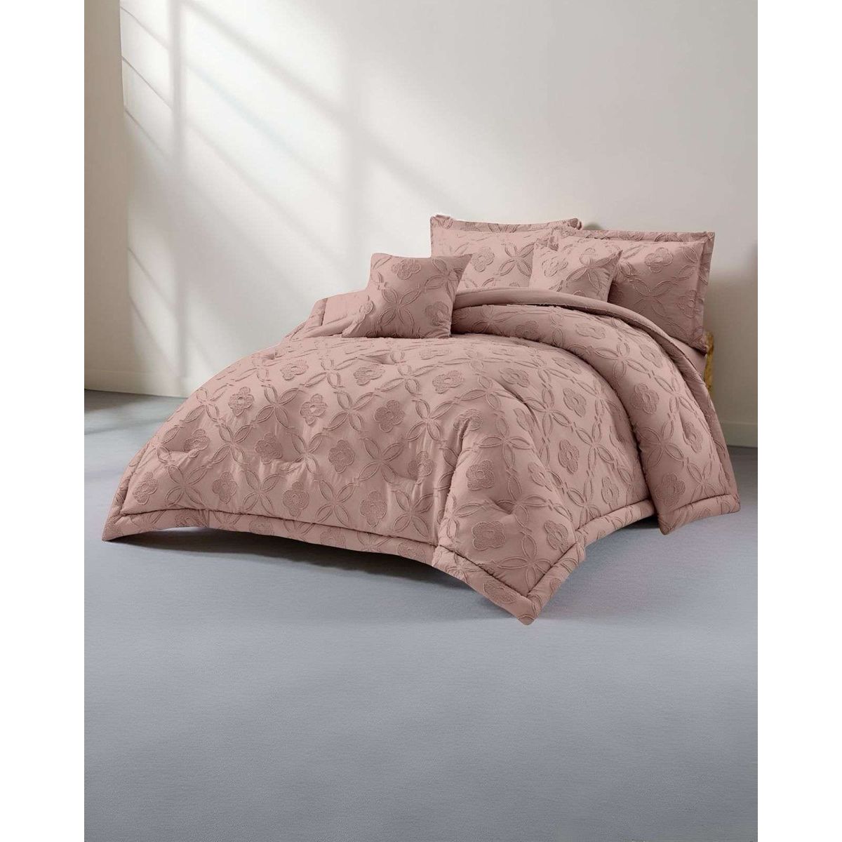 GENERICO - Cubrecama Quilt de Verano con Diseño 2 plazas C4