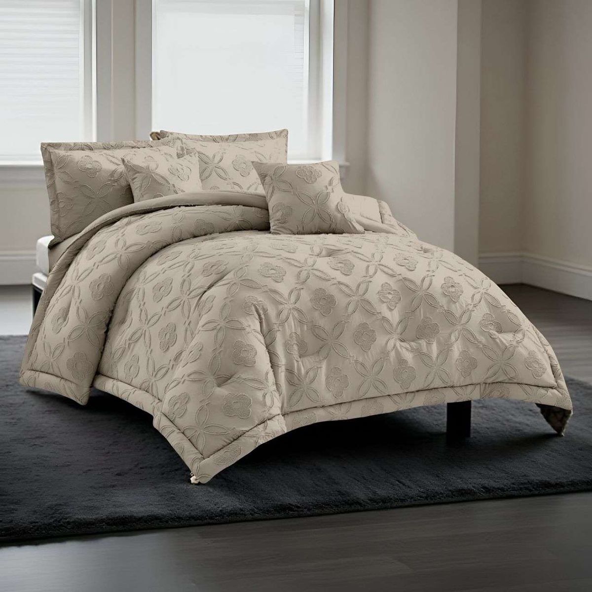 GENERICO - Cubrecama Quilt de Verano con Diseño King-Superking C1