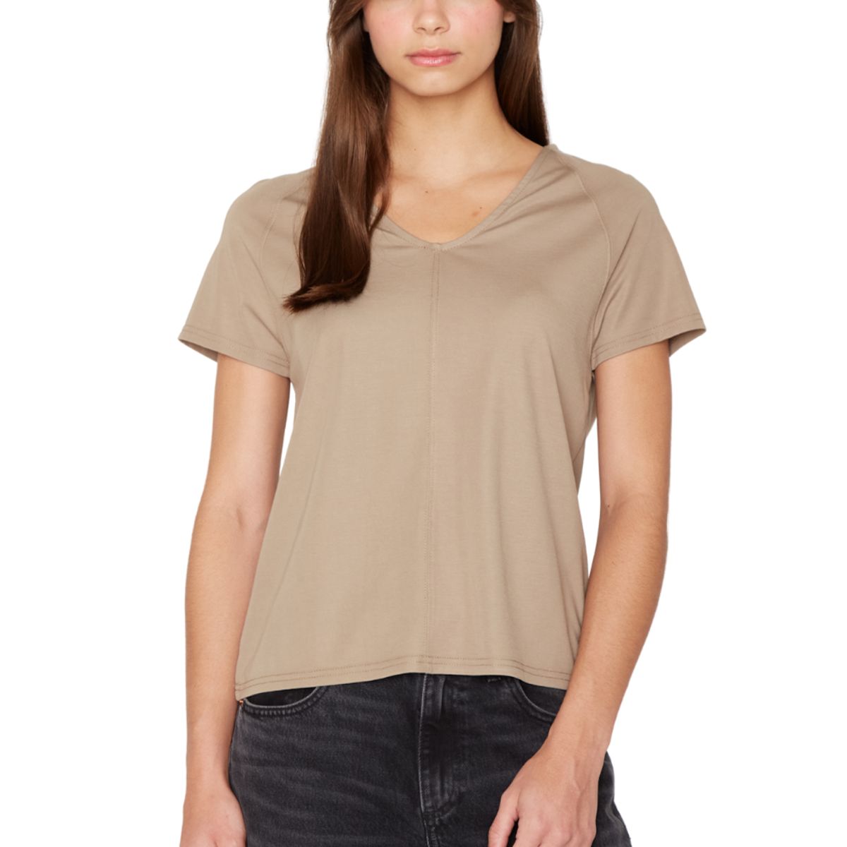 JACINTA TIENDA - Polera Elena café Jacinta Tienda