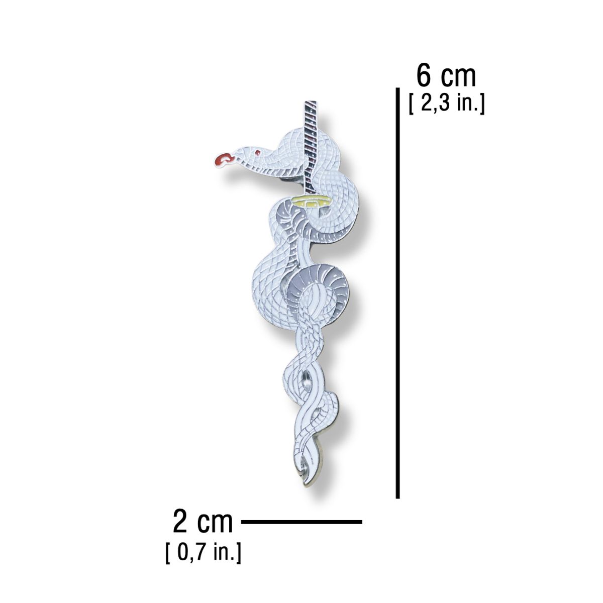 GENERICO - Pin Katana Obanai Iguro - Demon Slayer Kimetsu no Yaiba