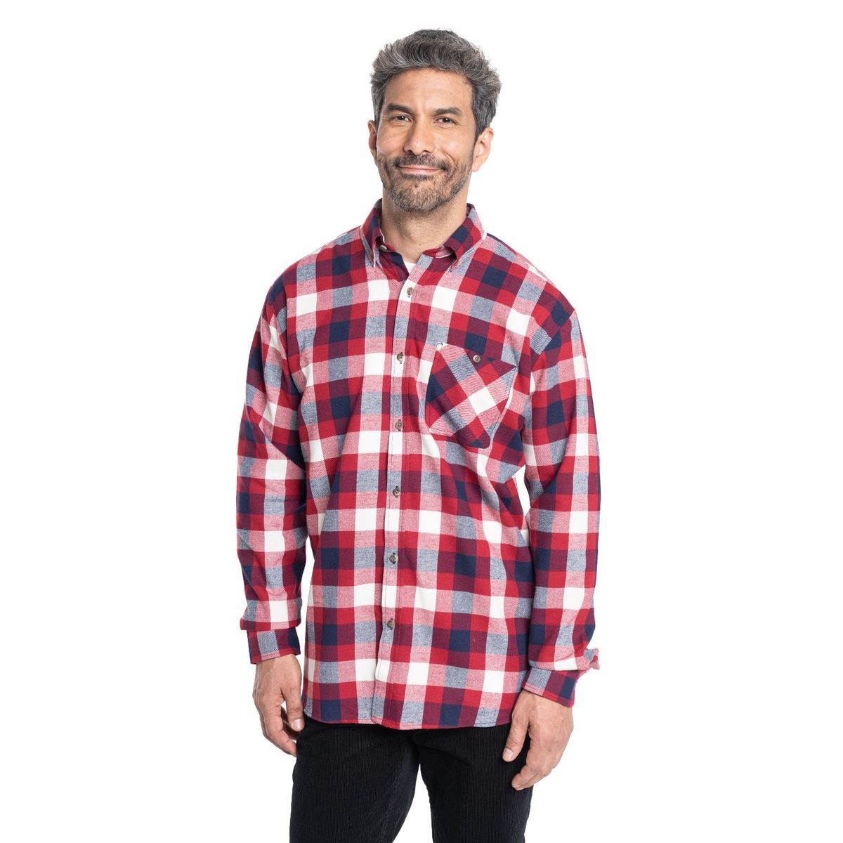 KOTTING - Camisa Manga Larga Villela Hombre