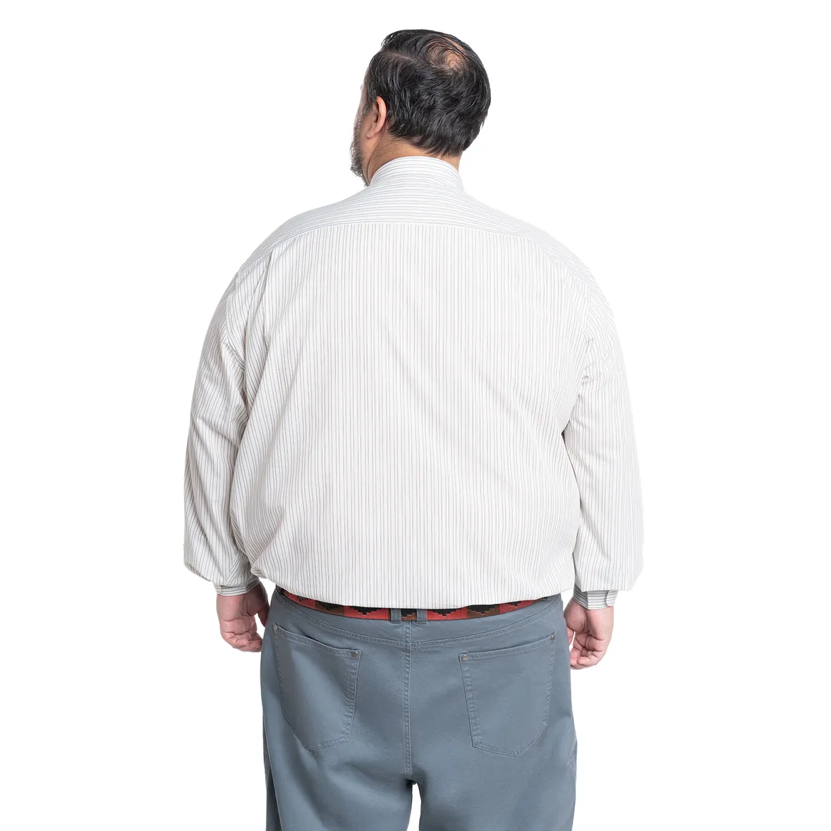 KOTTING - Camisa Manga Larga Rayas Hombre