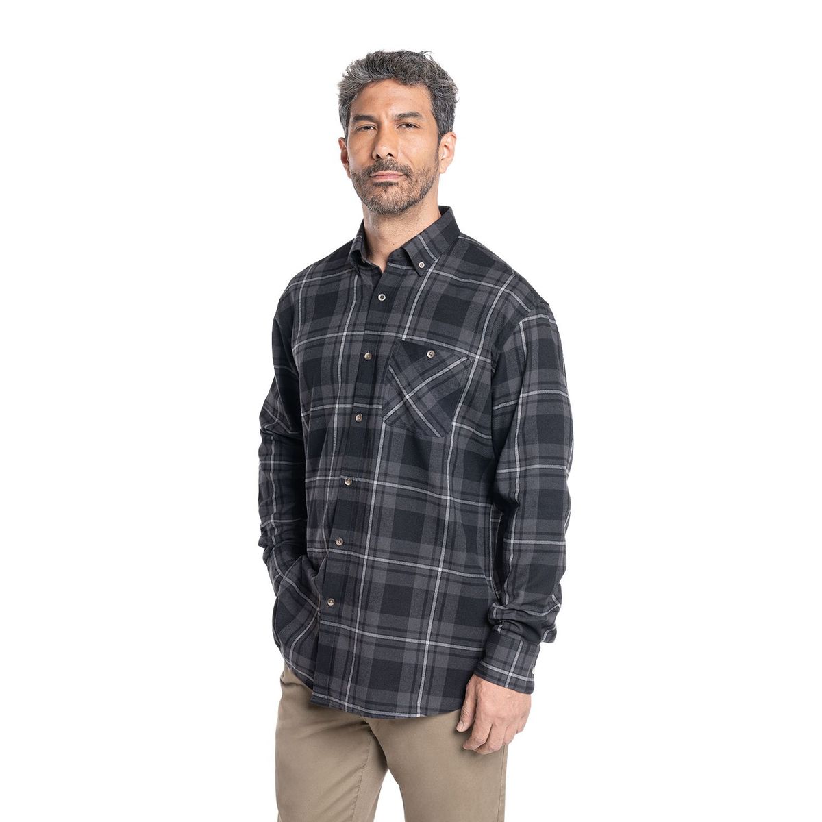 KOTTING - Camisa Manga Larga Villela Hombre