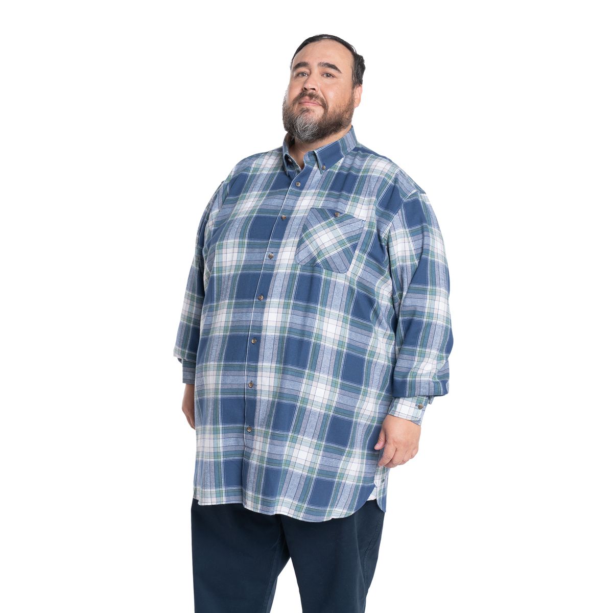 KOTTING - Camisa Manga Larga Villela Hombre