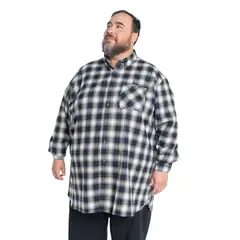 KOTTING - Camisa Manga Larga Villela Hombre