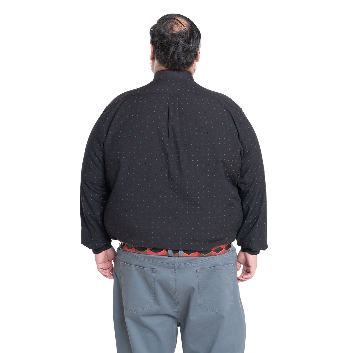 KOTTING - Camisa Manga Larga Estampada Hombre