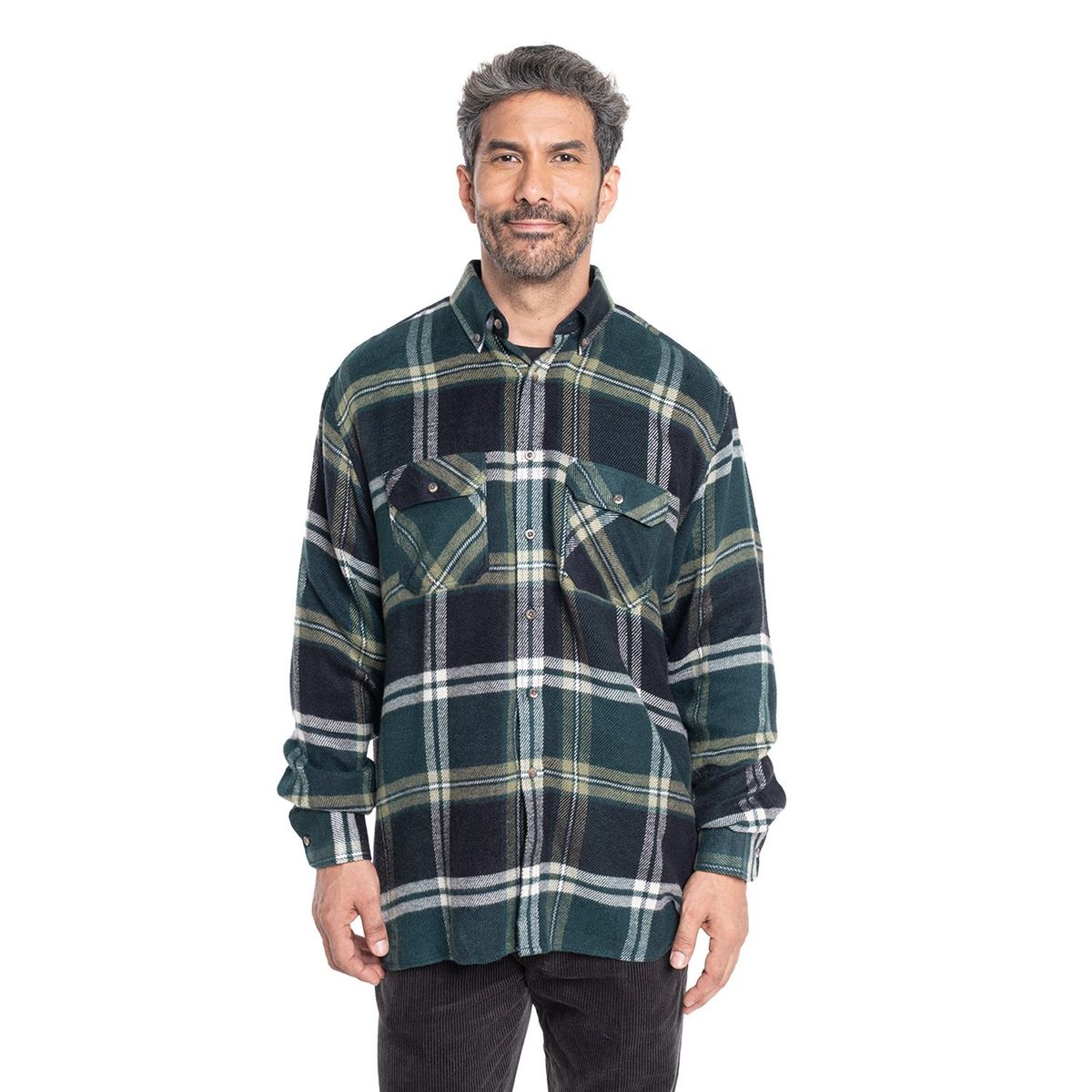 KOTTING - Camisa Manga Larga Leñadora Hombre