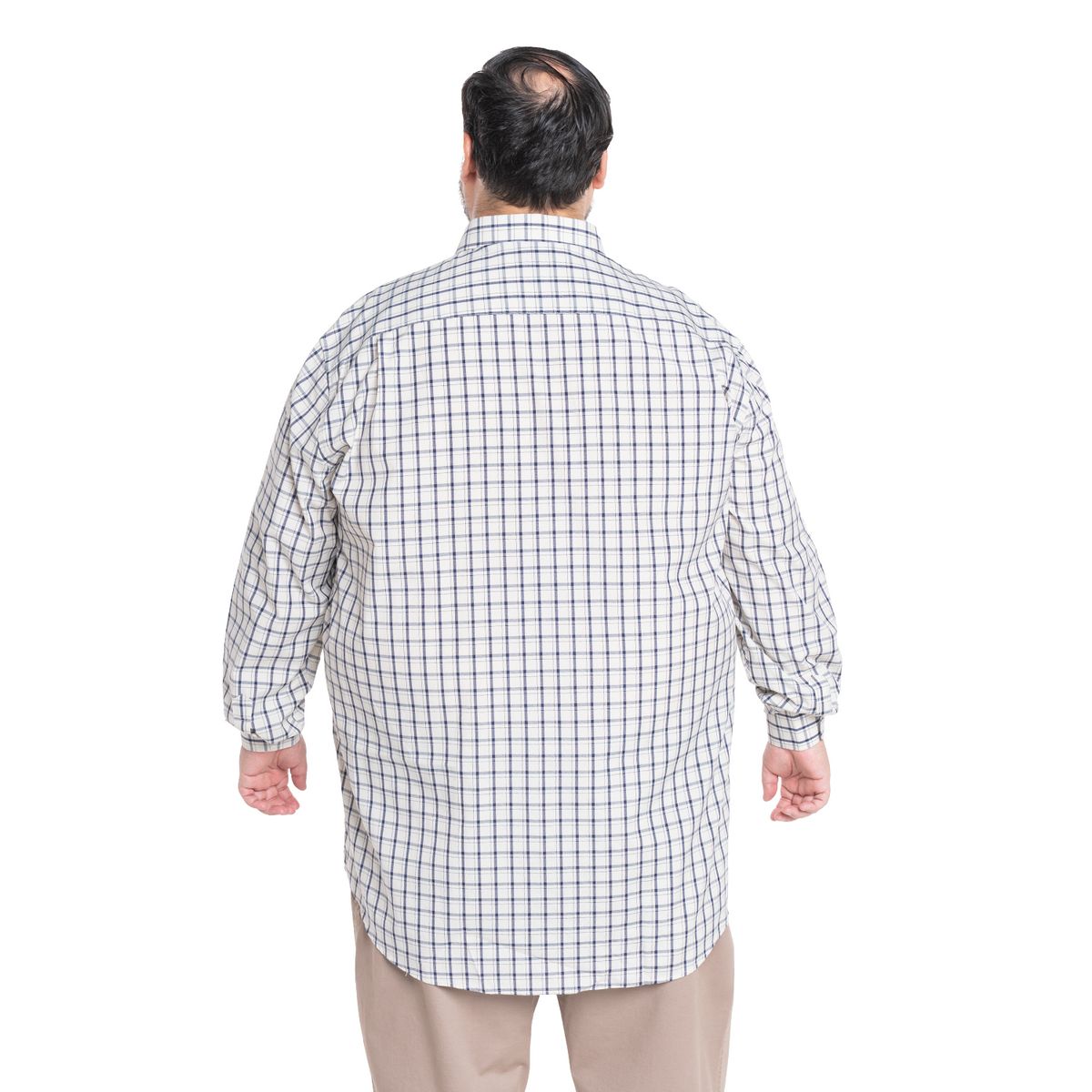 KOTTING - Camisa Manga Larga Cuadros Hombre
