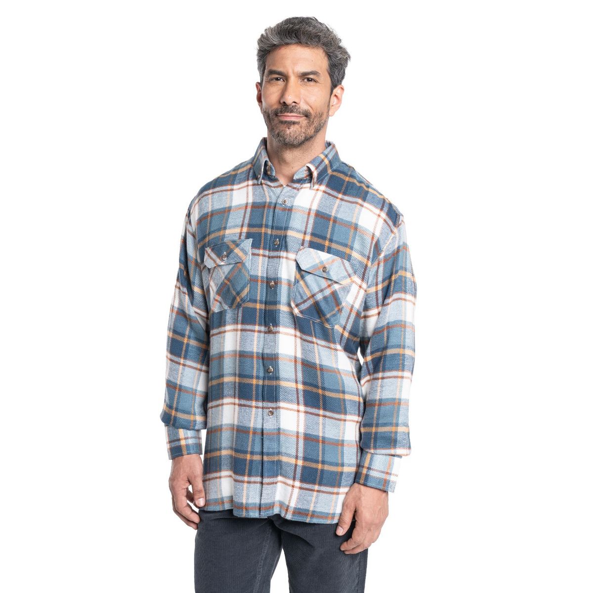 KOTTING - Camisa Manga Larga Leñadora Hombre
