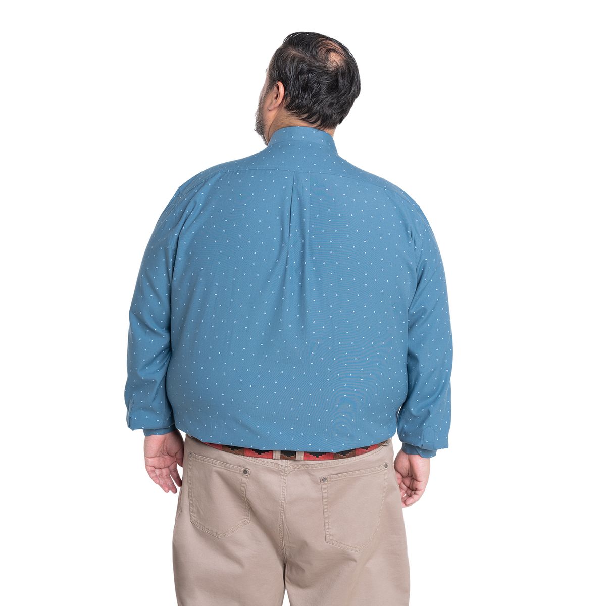 KOTTING - Camisa Manga Larga Estampada Hombre
