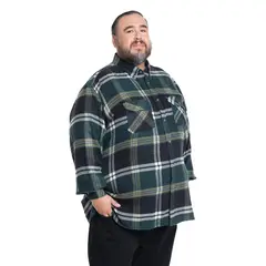 KOTTING - Camisa Manga Larga Leñadora Hombre