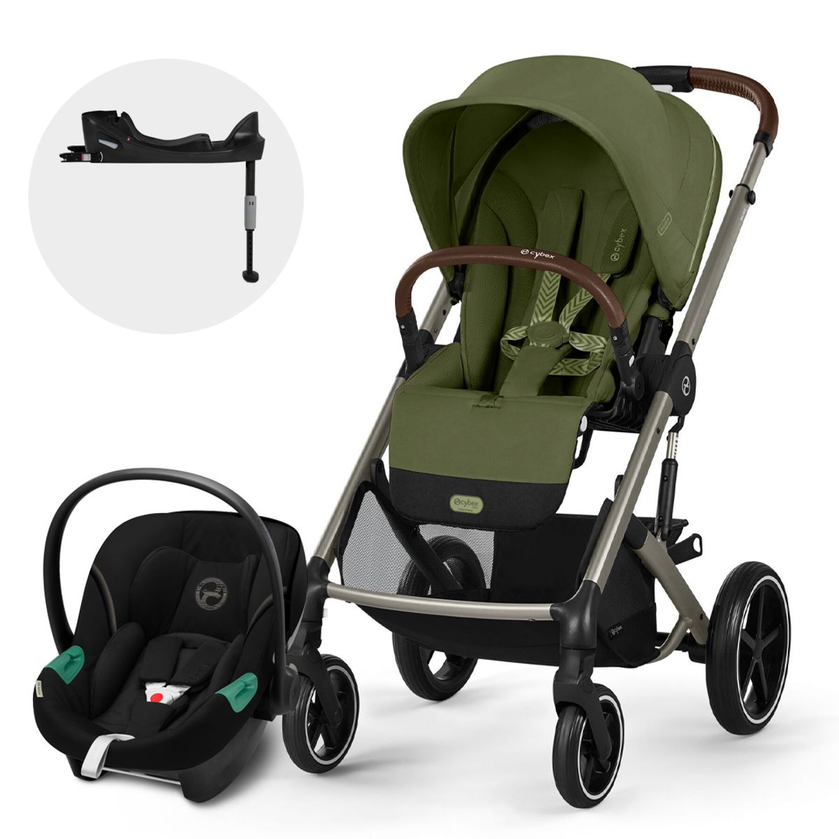 CYBEX - Coche Travel System Balios S TPE + Aton S2+ base