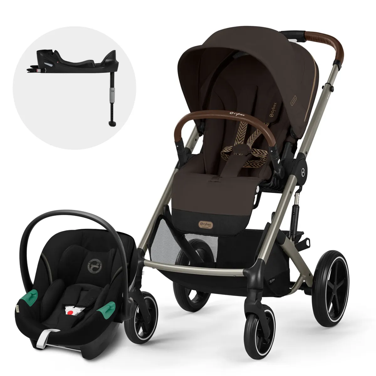 CYBEX - Coche Travel System Balios S TPE + Aton S2+ base