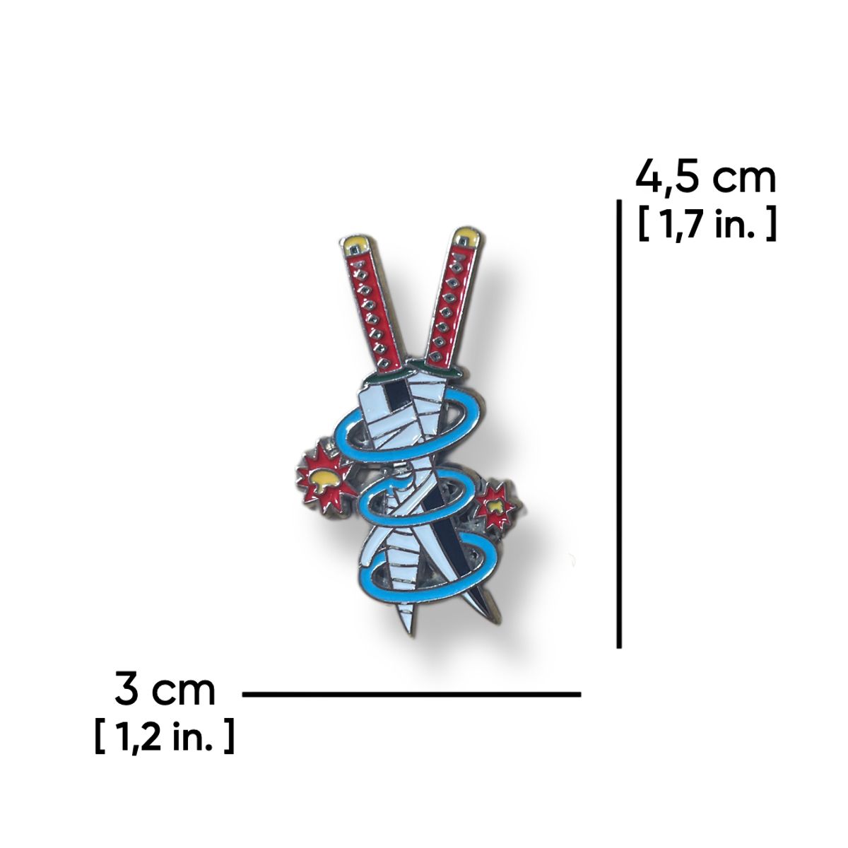 GENERICO - Pin Katana Tengen Uzui - Demon Slayer Kimetsu no Yaiba