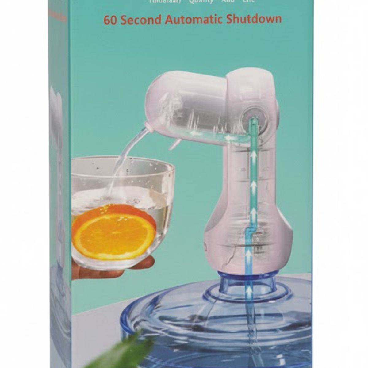 GENERICO - Dispensador Agua Electrico Plegable Bomba Dispensadora Abs Beige