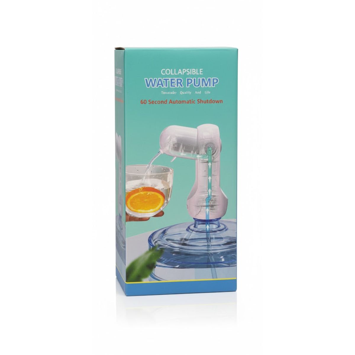 GENERICO - Dispensador Agua Electrico Plegable Bomba Dispensadora Abs Beige