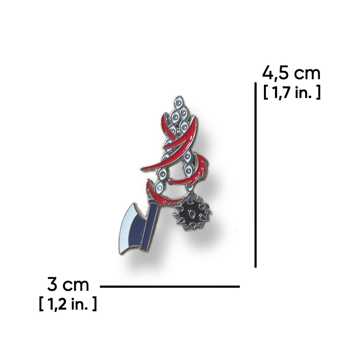 GENERICO - Pin Katana Gyomei Himejima - Demon Slayer Kimetsu no Yaiba