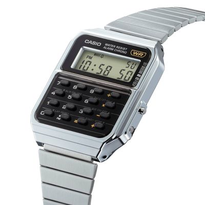 Imagen 2 del producto RELOJ CA-500WE-1ADF CALCULADORA PLATEADO UNISEX