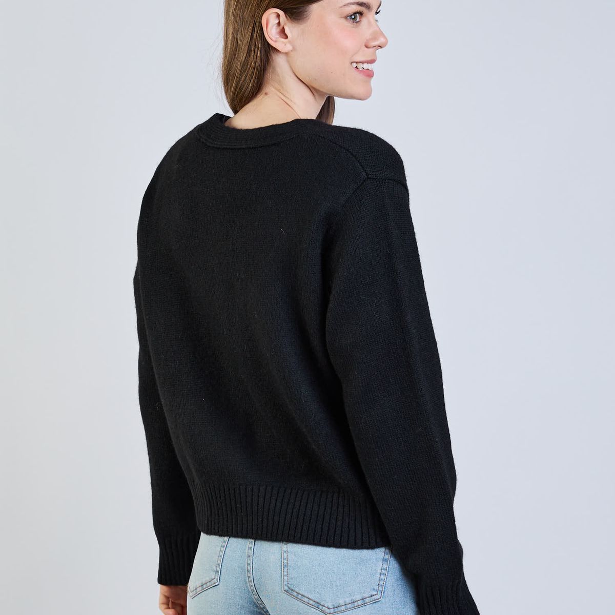RIP CURL - Sweater Seaborn Negro Mujer Rip Curl