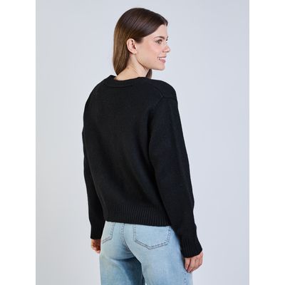 Imagen 2 del producto Sweater Seaborn Negro Mujer