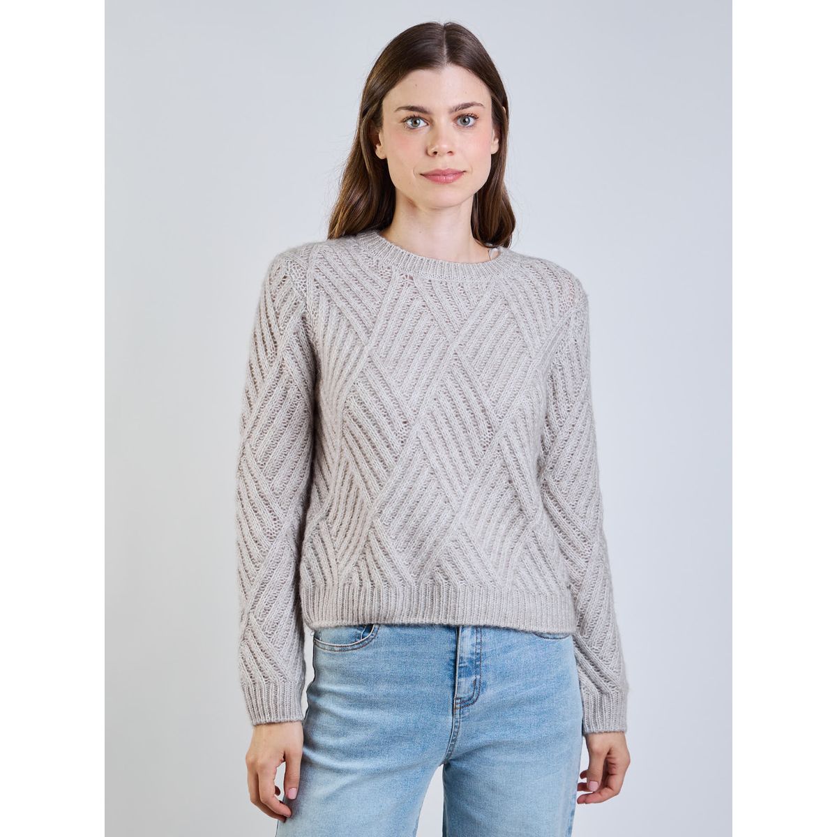 RIP CURL - Sweater Vortex Beige Mujer Rip Curl