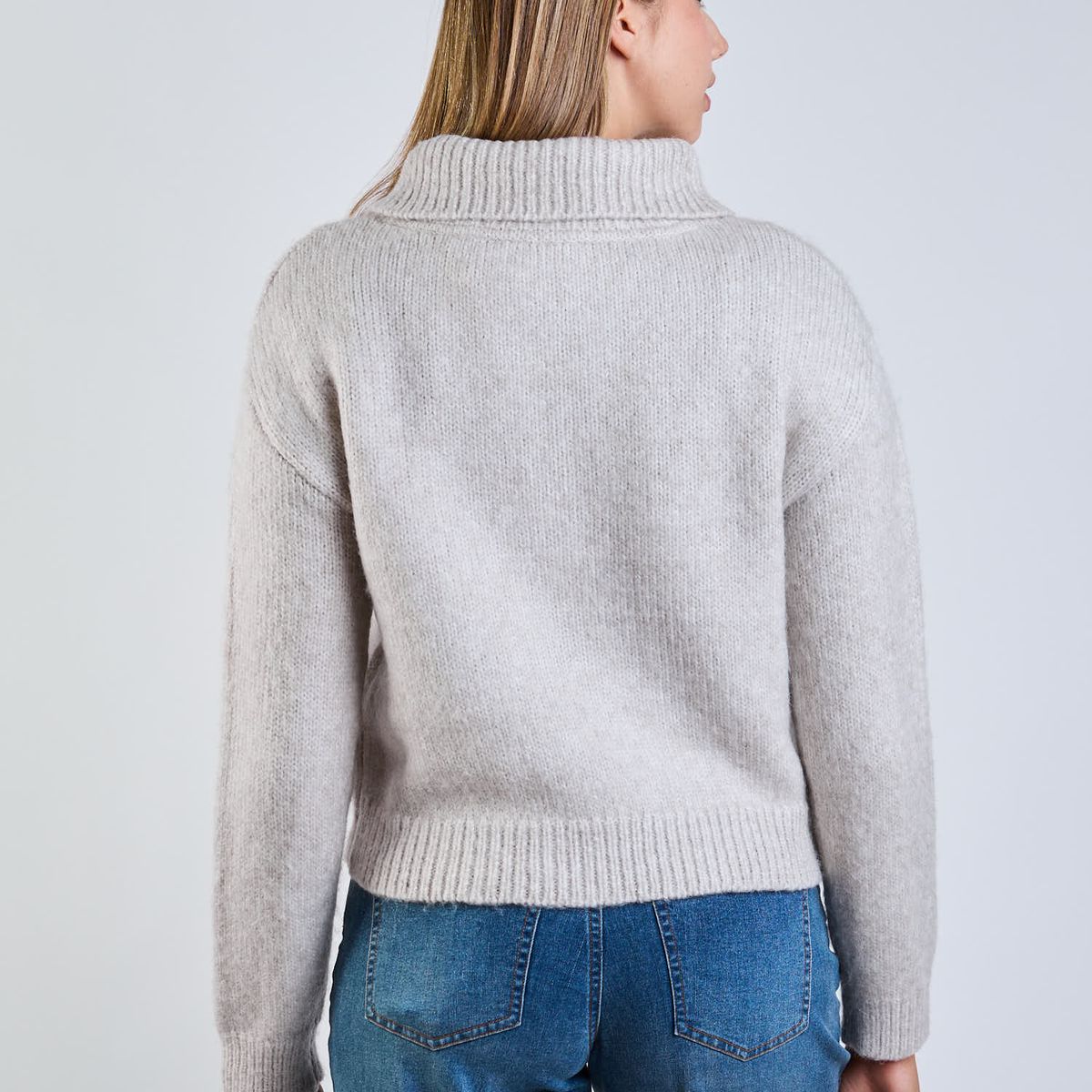 RIP CURL - Sweater Wave Beige Mujer Rip Curl