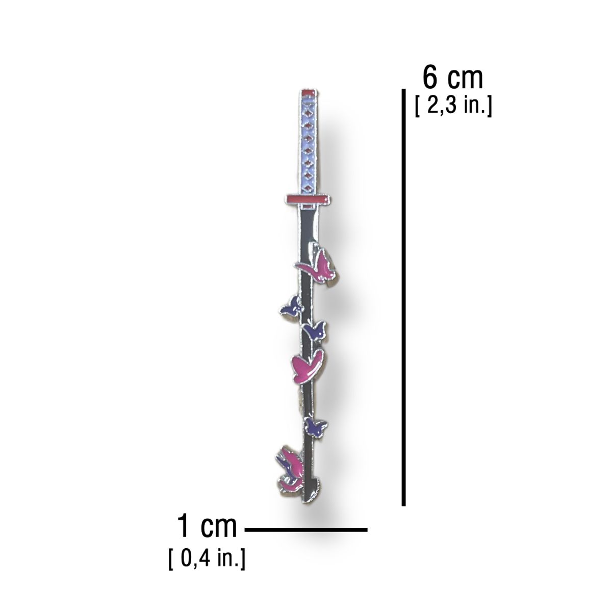 GENERICO - Pin Katana Shinobu Kocho V1 - Demon Slayer Kimetsu no Yaiba