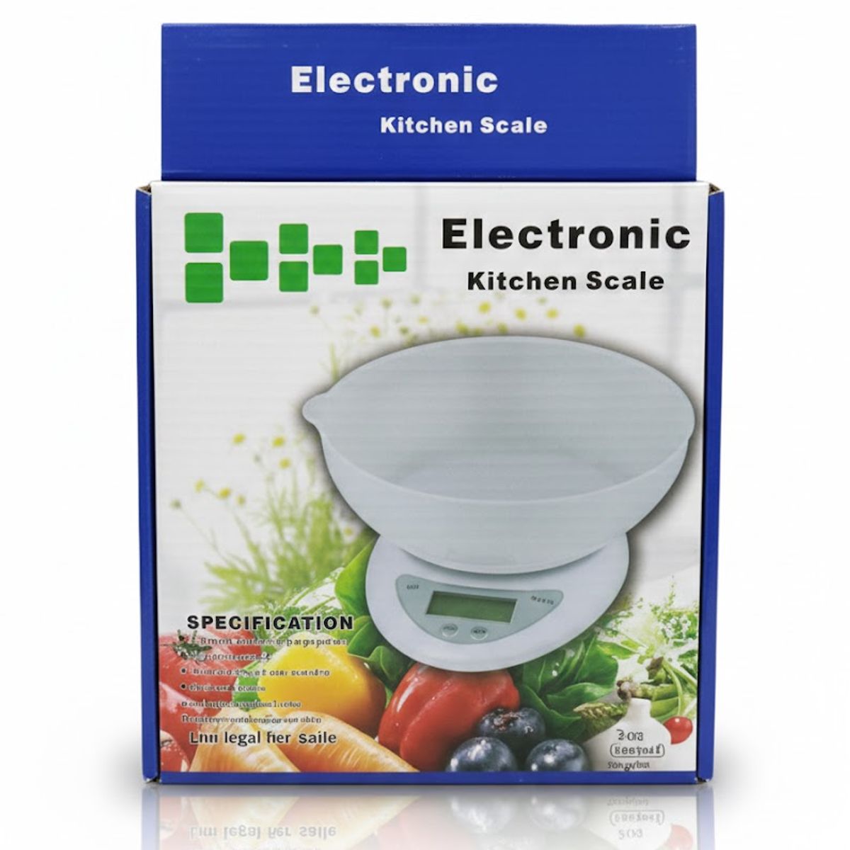 GENERICO - Balanza Digital Peso De Cocina 5kg Incluye Bateria