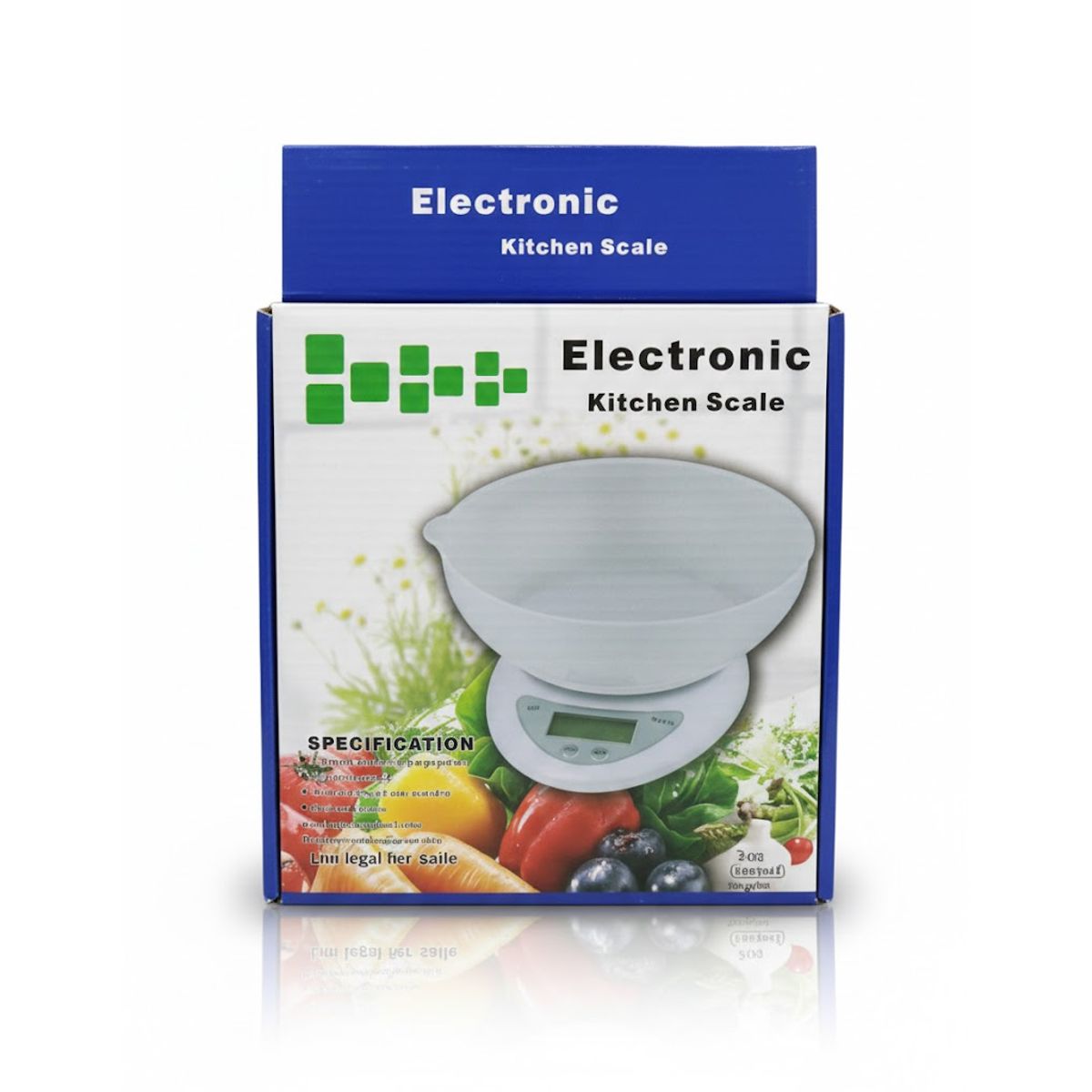 GENERICO - Balanza Digital Peso De Cocina 5kg Incluye Bateria