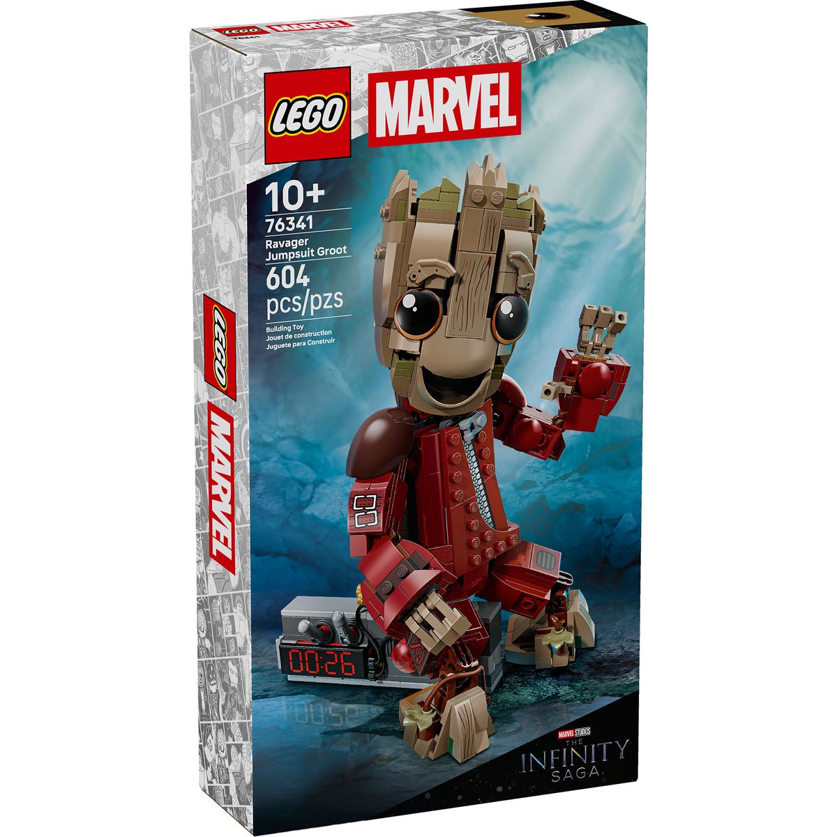 LEGO - LEGO GROOT CON TRAJE DE SAQUEADOR SUPER HEROES 76341
