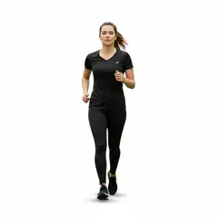 PENALTY - Polera Sport 645 Femenina Negro
