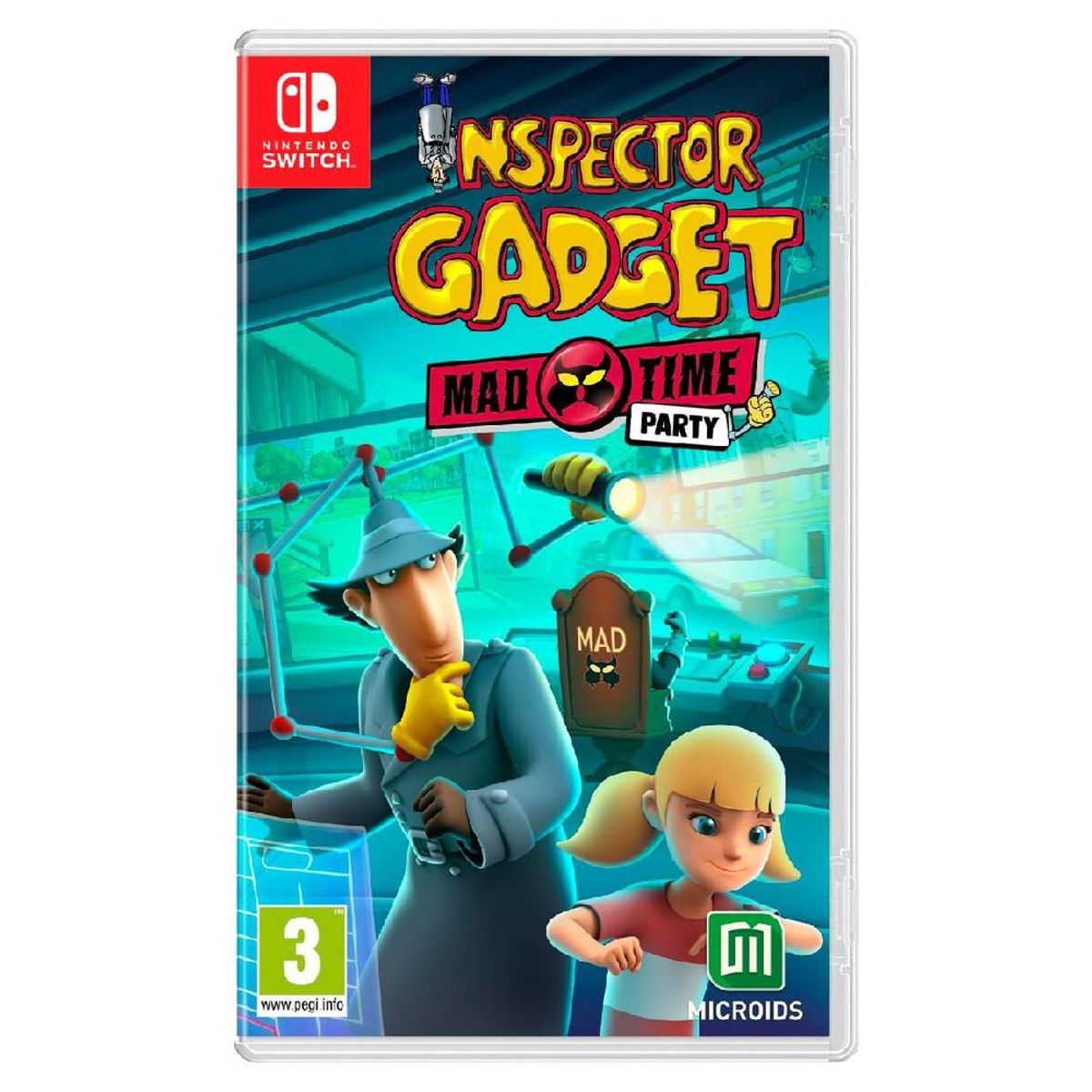 NINTENDO - Inspector Gadget Mad Time Party - Switch Físico - Sniper