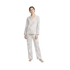 CAFFARENA - Pijama Viscosa Gris
