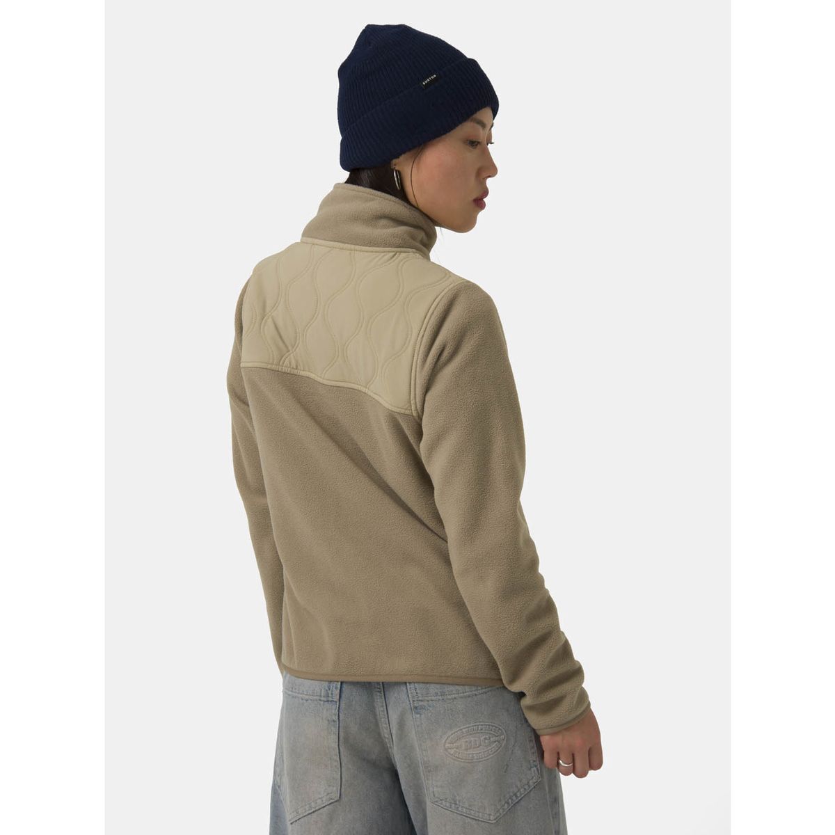 BURTON - Polar Mujer Full Zipper Beige BURTON