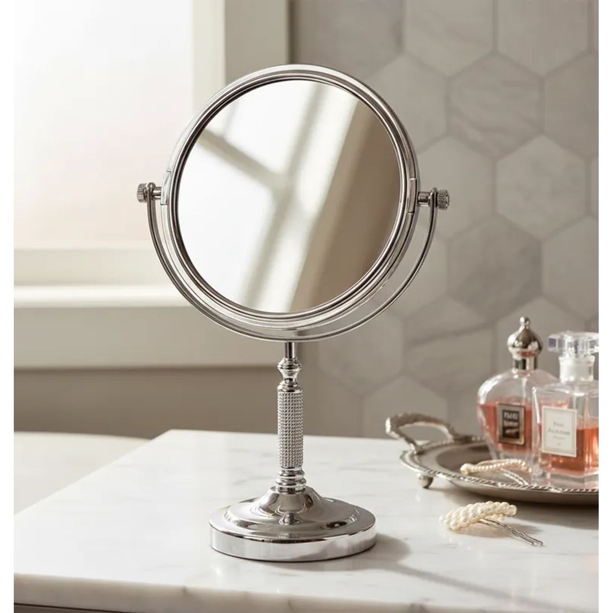 GENERICO - Espejo Para Maquillaje Estilo Vintage Elegante