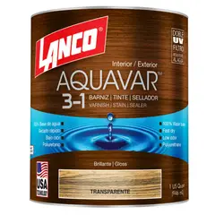 LANCO - BARNIZ AQUAVAR TRANSPARENTE GL