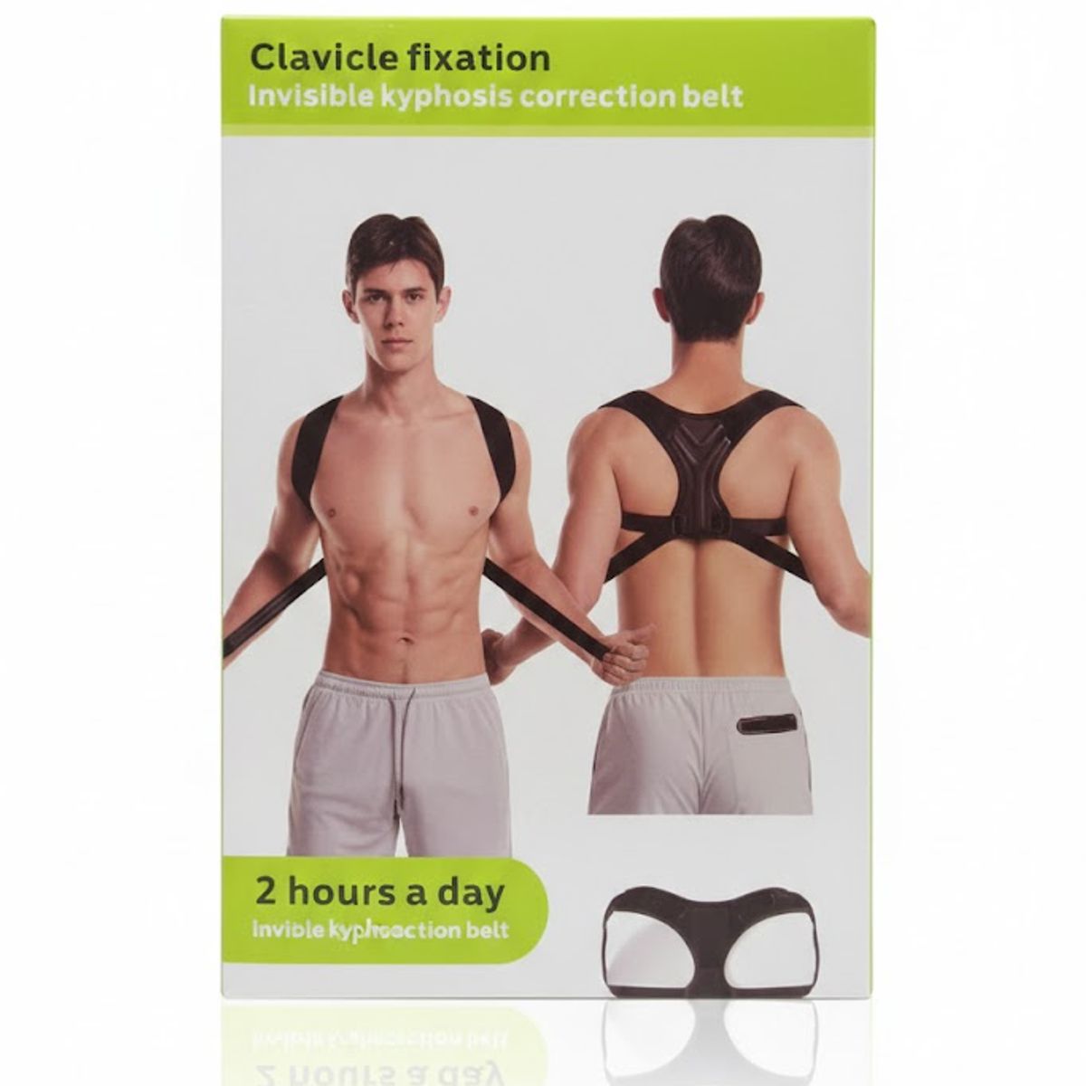 GENERICO - Corrector De Posturaespalda Para Runninggym Unisex