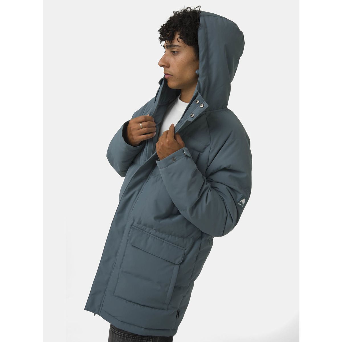 BURTON - Chaqueta Hombre Heavyweight Down Gris Oscuro BURTON