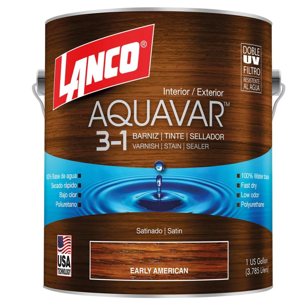 LANCO - BARNIZ AQUAVAR LANCO EARLY AMERICAN GL