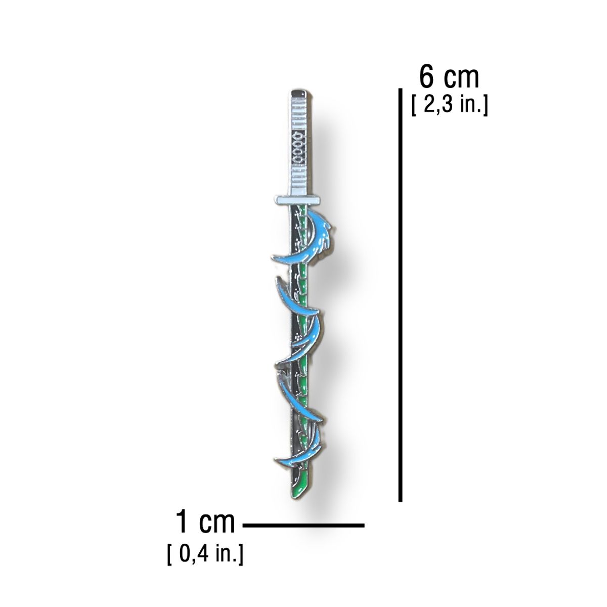 GENERICO - Pin Katana Sanemi Shinazugawa - Demon Slayer Kimetsu no Yaiba