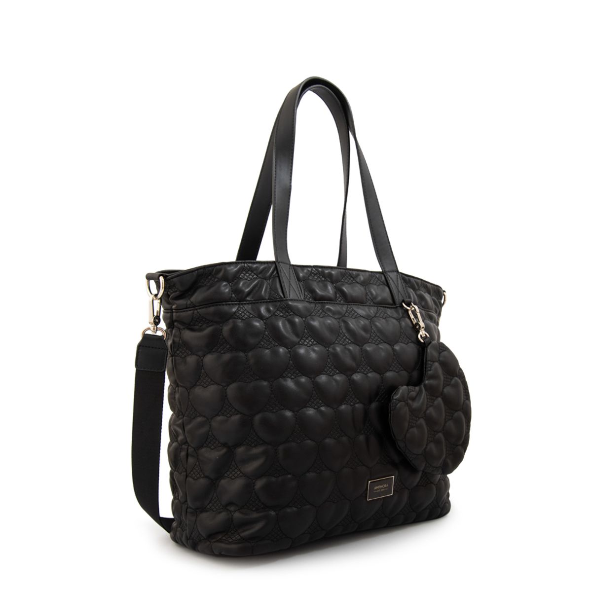 AMPHORA - Cartera tote juliet grande negro