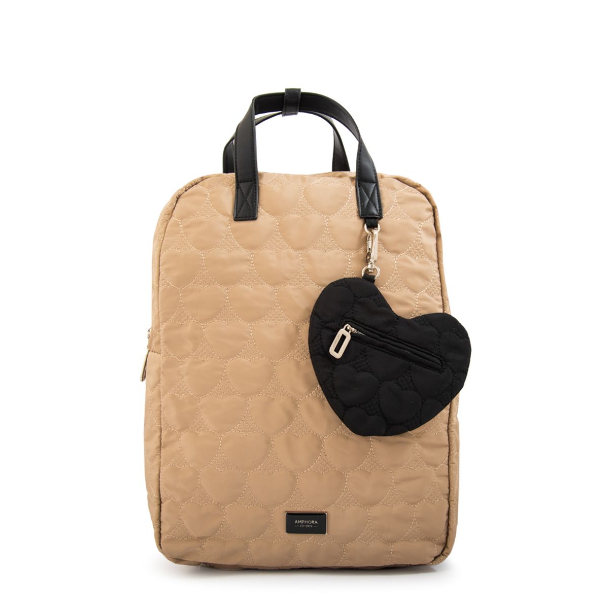 AMPHORA - Mochila porta notebook juliet grande beige