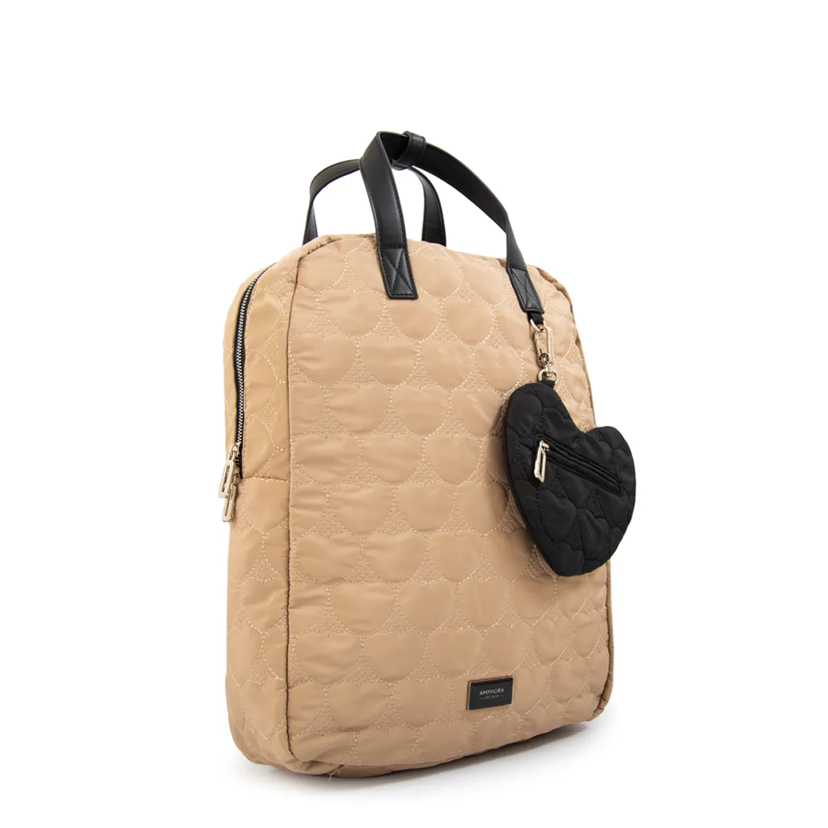 AMPHORA - Mochila porta notebook juliet grande beige