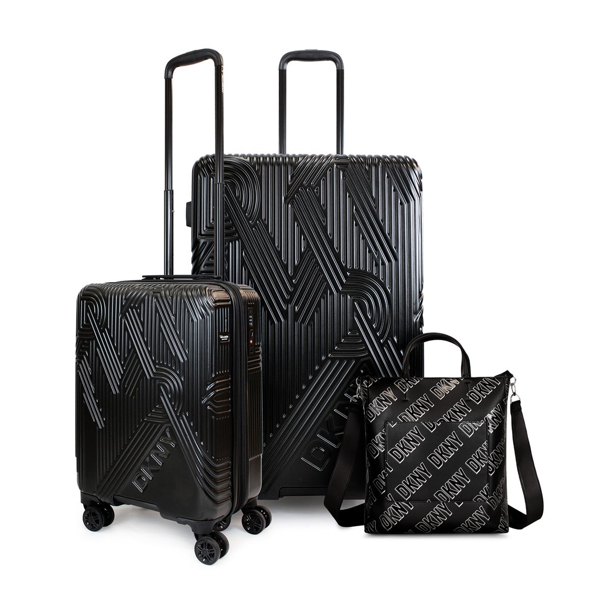 DKNY - Pack 2 Maletas Donna Karan Urban Vibe S 10kg+L23kg+ Bolso Tilly