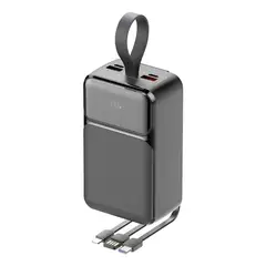 GENERICO - Cargador Portátil Power Bank 30000 Mah Bateria Externa Negro