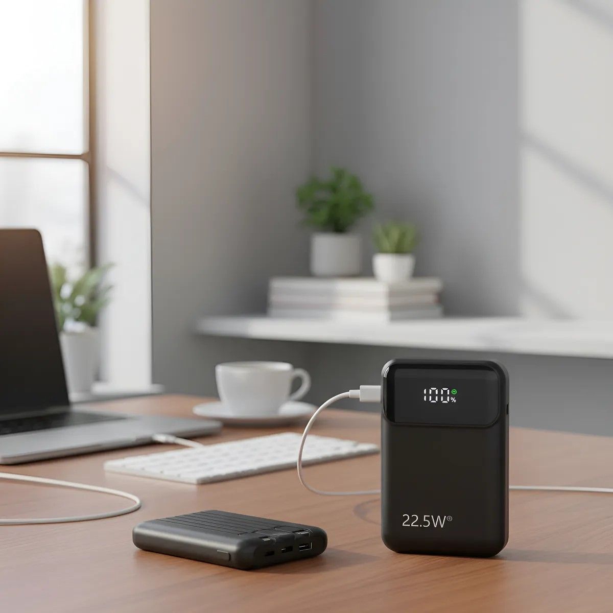 GENERICO - Cargador Portátil Power Bank 30000 Mah Bateria Externa Negro