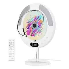 GENERICO - Reproductor De Cd Bluetooth En La Pared Portátil Repetición Blanco BELUG