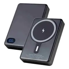 GENERICO - Bateria Externa Iphone Cargador Portatil Compatible 10000Mah Color Black