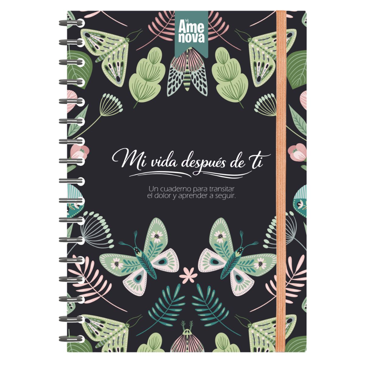 ELAB PROPIA - Diario de duelo Mi vida después de ti diseño Butterfly