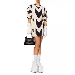 MARC JACOBS - Cartera The Mini Logo Leather Cuero Negro